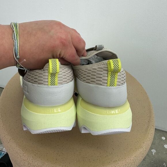 Sorel Women’s Kinetic Impact Strap Slip on Sneakers Dark Stone Bolt - Picture 8 of 11